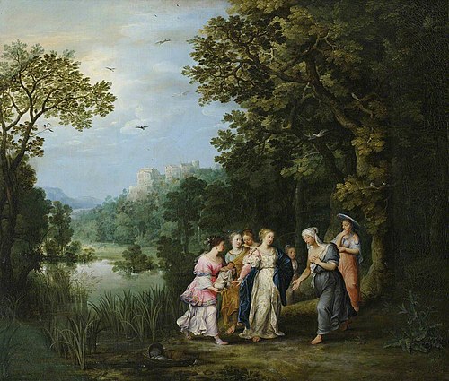 The Finding of Moses, 1631, Adriaen van Stalbemt