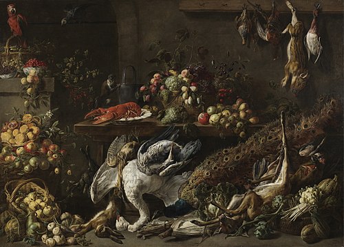 A Larder, 1642, Adriaen van Utrecht