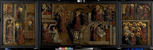 Voorstellingen uit het leven van Maria en de lijdensgeschiedenis van Christus, , Adriaen van Utrecht