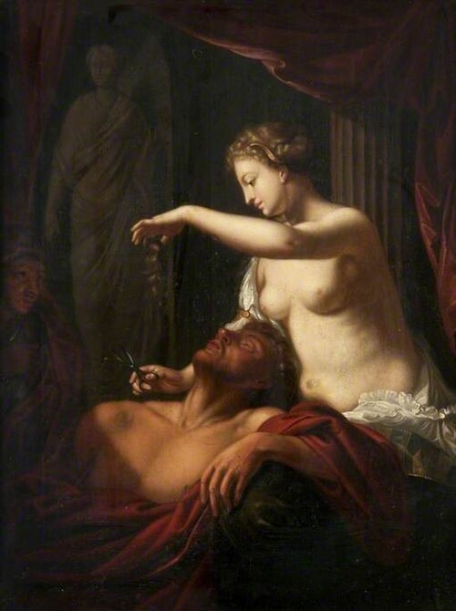 Samson and Delilah, 1690, Adriaen van der Werff