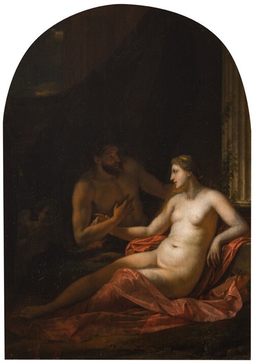 Venus, Mars and Cupid, 1699, Adriaen van der Werff