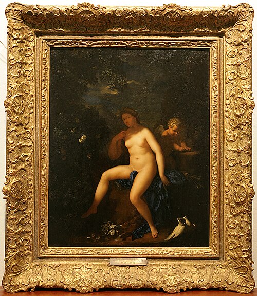 Venus and Cupid, 1684, Adriaen van der Werff
