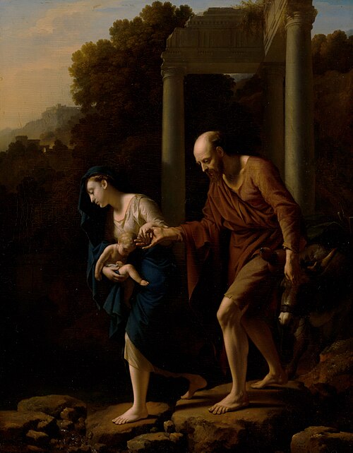 La Fuite en Égypte, 1710, Adriaen van der Werff