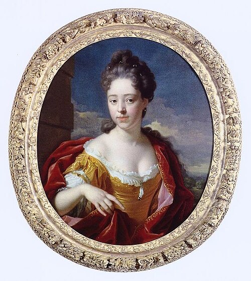 Portret van Maria van der Werff (1692-1731), 1718, Adriaen van der Werff