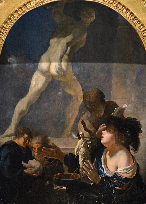 The Sculptor's Studio, 1685, Adriaen van der Werff