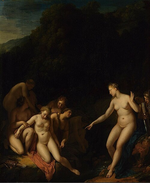 Diana Discovers Callisto's Slip, 1704, Adriaen van der Werff