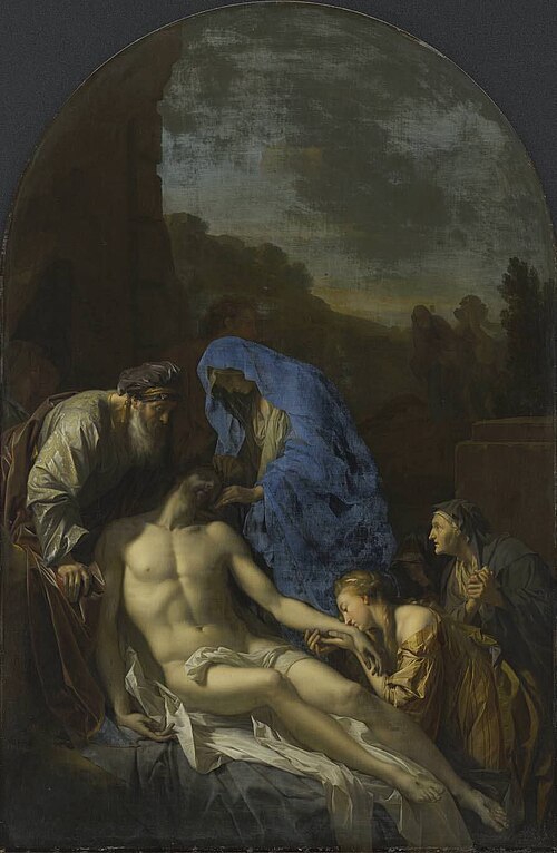The Burial of Christ, 1703, Adriaen van der Werff