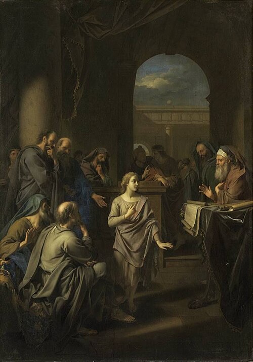 The 12-year-old Jesus in the Temple, 1708, Adriaen van der Werff