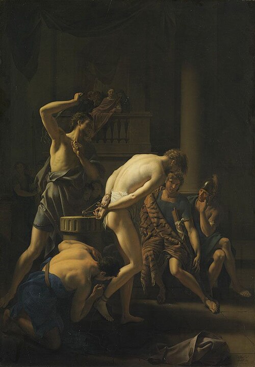 Flagellation of Christ, 1710, Adriaen van der Werff