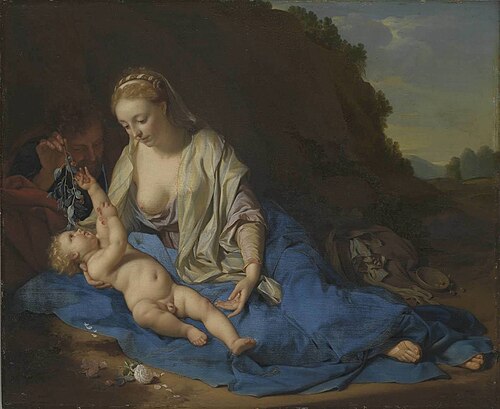 Rest on the Flight into Egypt, 1702, Adriaen van der Werff