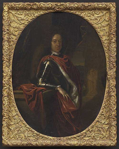 Portrait of Duke Giovanni Gastone de' Medici (1671-1737), 1705, Adriaen van der Werff