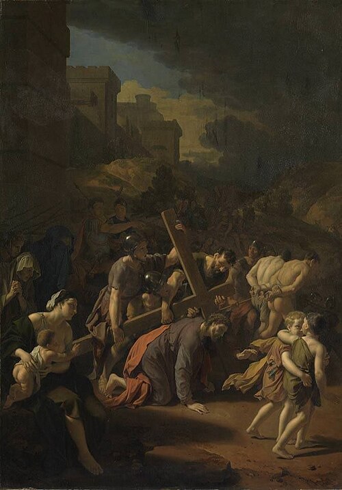 Carrying the Cross, 1712, Adriaen van der Werff