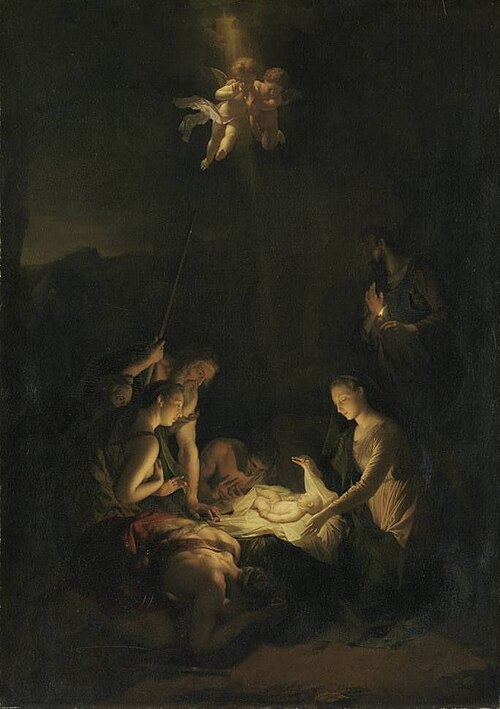 Nativity, 1706, Adriaen van der Werff