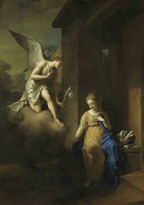 The Annunciation, 1706, Adriaen van der Werff