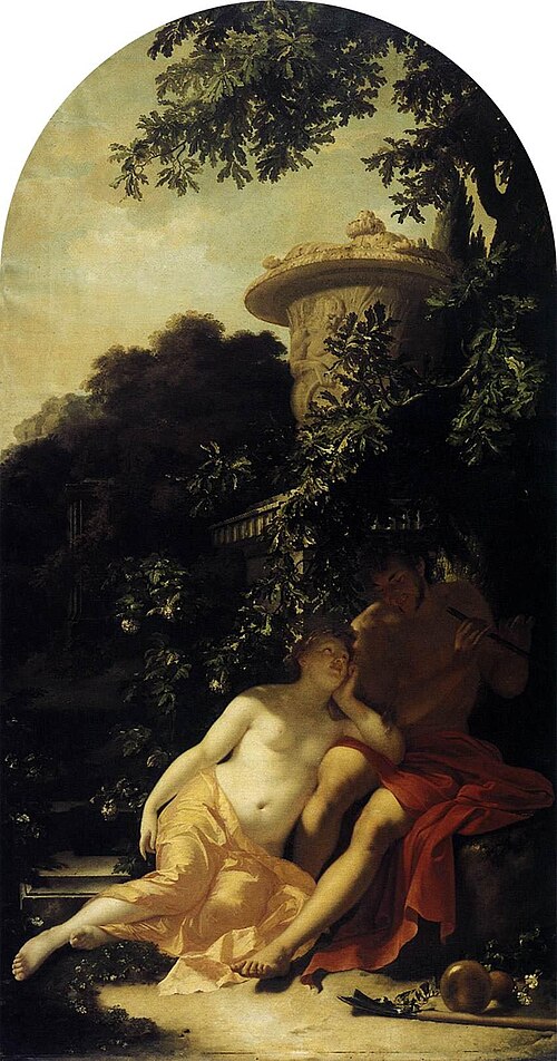 Daphnis et Chloé., 1696, Adriaen van der Werff