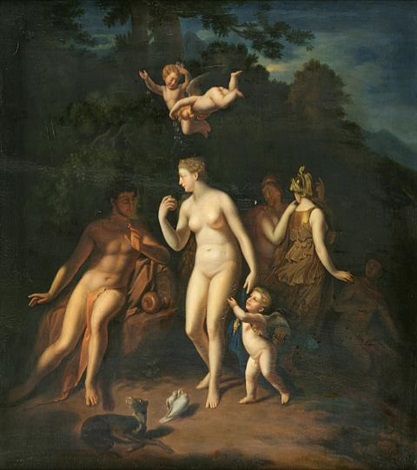 Paris's Judgement, , Adriaen van der Werff