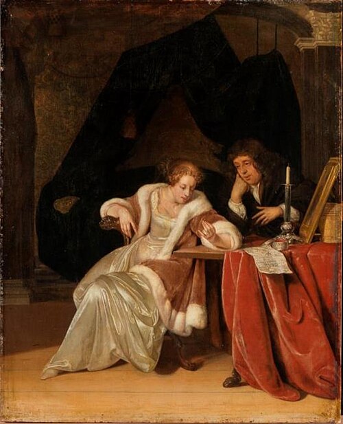 Domestic Scene, 1678, Adriaen van der Werff