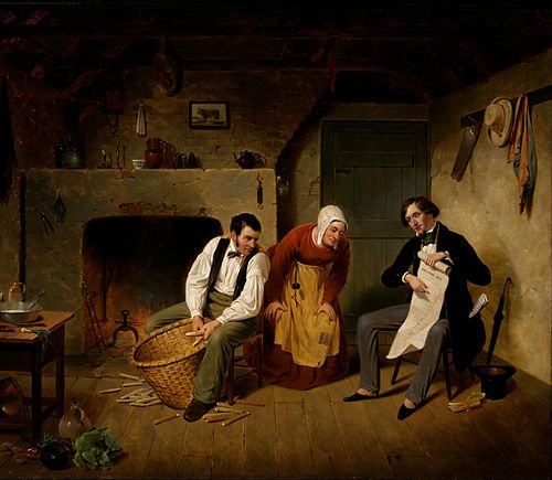 The Speculator, 1852, Francis William Edmonds