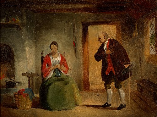 Interior Study, , Francis William Edmonds