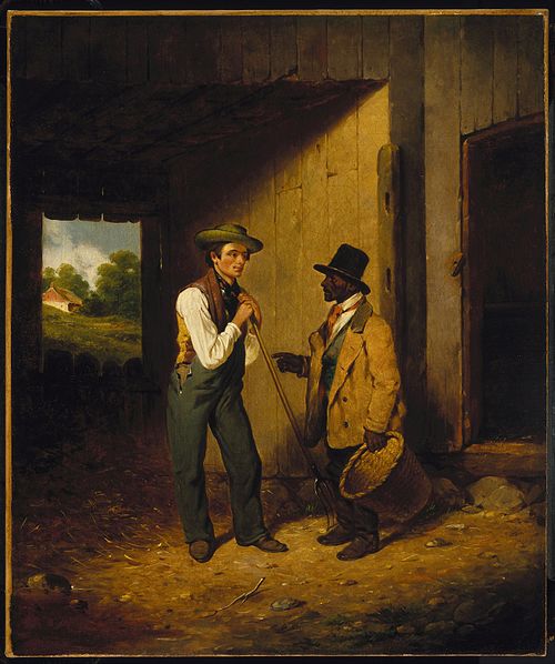 All Talk and No Work, 1855, Francis William Edmonds