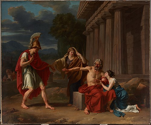 Œdipe à Colone, 1788, Jean-Antoine-Théodore Giroust