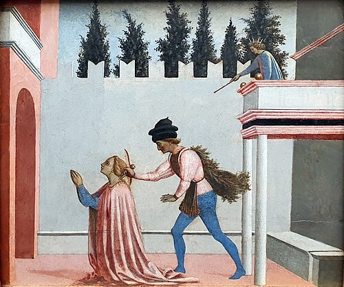 Martyrdom of Saint Lucy, 1445, Domenico Veneziano