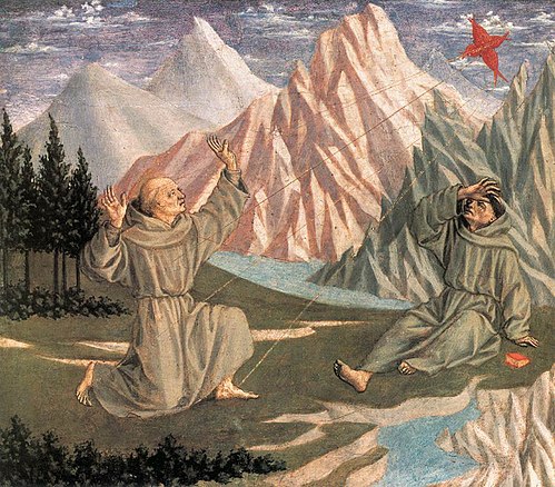 Saint Francis Receiving the Stigmata, 1445, Domenico Veneziano