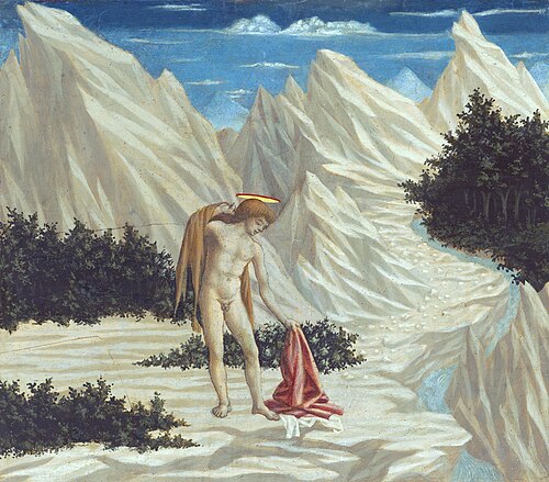 Saint John the Baptist in the Wilderness, 1445, Domenico Veneziano