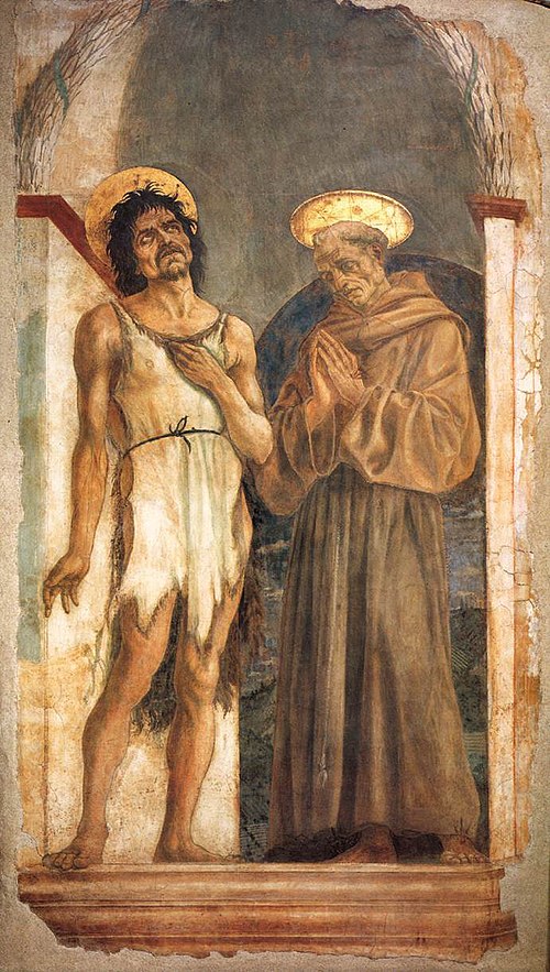 saint Jean-Baptiste et saint François, 1454, Domenico Veneziano