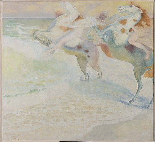 Sketch for “Fight for a woman”, 1921, Kazimierz Stabrowski