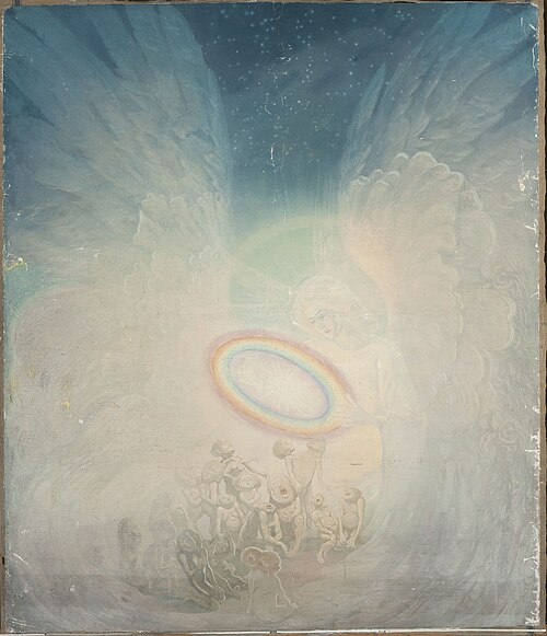 Angel and monsters, 1921, Kazimierz Stabrowski