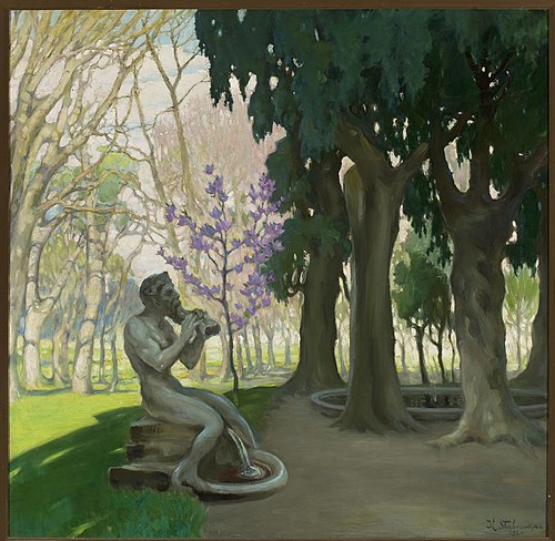 Faun – Villa Borghese, 1924, Kazimierz Stabrowski