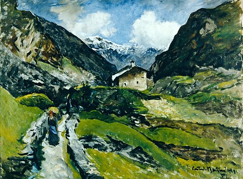 Mountain Landscape, 1929, Contardo Barbieri