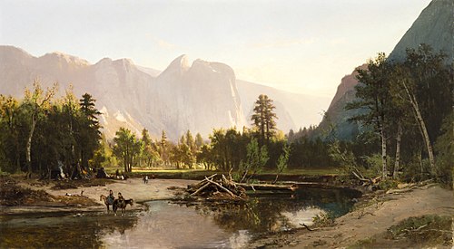 Yosemite Valley, 1875, William Keith