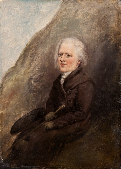 Self Portrait, 1810, Elias Martin