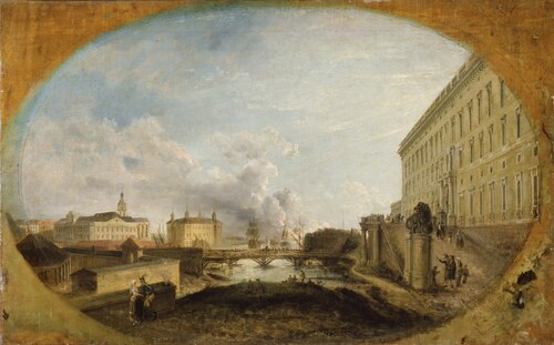 View of Stockholm, , Elias Martin