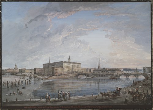 View of Stockholm, , Elias Martin