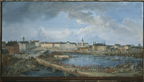 View of Stockholm., , Elias Martin