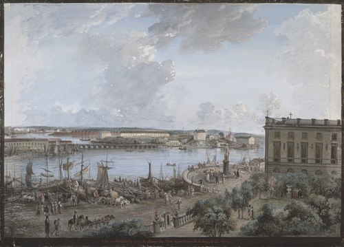 View of Stockholm, , Elias Martin