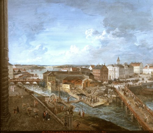 View of Stockholm, , Elias Martin