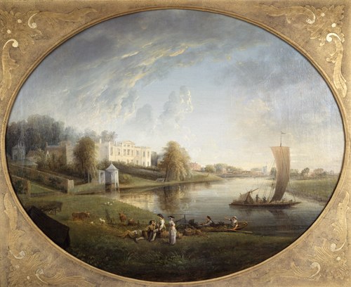 Pope House at Twickenham, 1773, Elias Martin