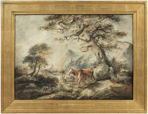 Landscape with Cattle, 1785, Elias Martin