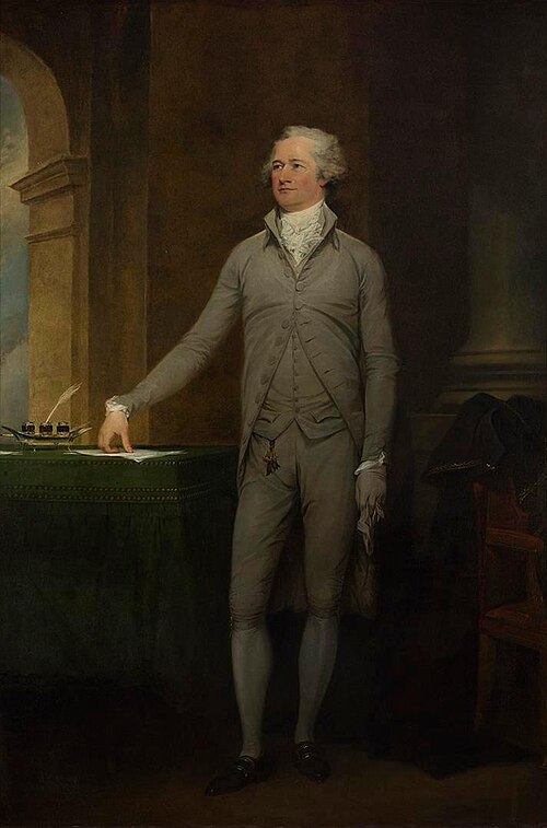 Portrait of Alexander Hamilton, 1792, John Trumbull
