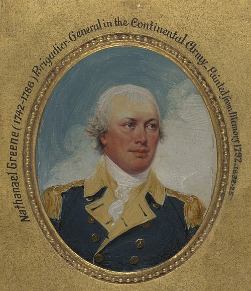 Nathanael Greene (1742-1786), 1792, John Trumbull