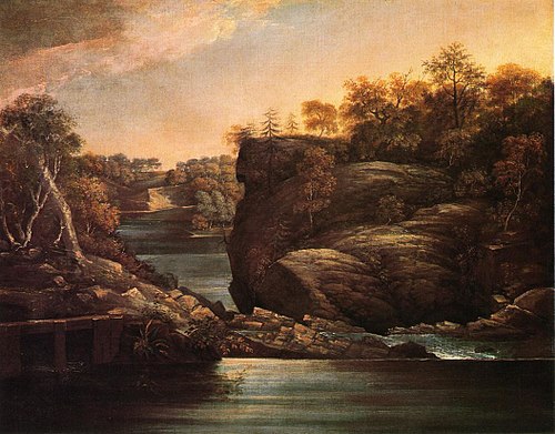 Norwich Falls, 1806, John Trumbull