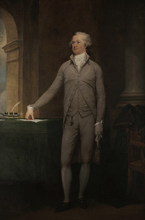Alexander Hamilton, 1792, John Trumbull