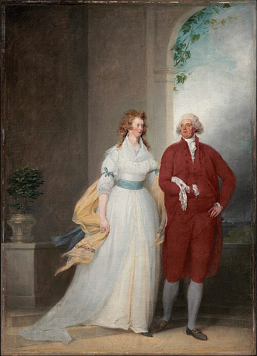 Mr. and Mrs. Thomas Russell, 1793, John Trumbull