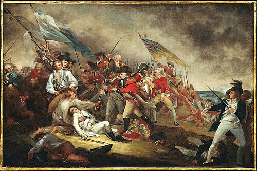 The Death of General Warren at the Battle of Bunker's Hill, 17 June, 1775, 1786, John Trumbull