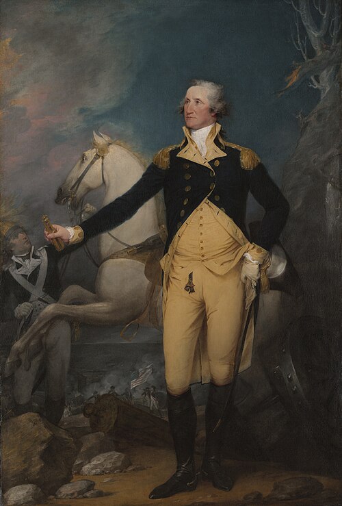 General George Washington at Trenton, 1792, John Trumbull