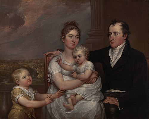 The Vernet Family, 1806, John Trumbull